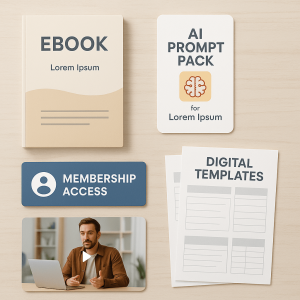 examples of digital products sold on the whop platform