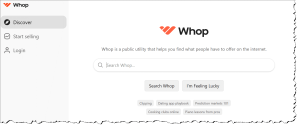 how to sell digital products on whop