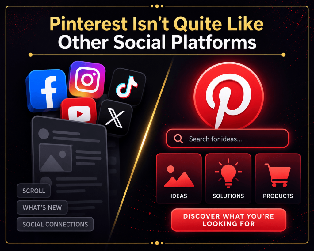 Pinterest Isn't Quite Like Other Social Platforms